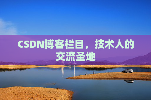 CSDN博客栏目，技术人的交流圣地